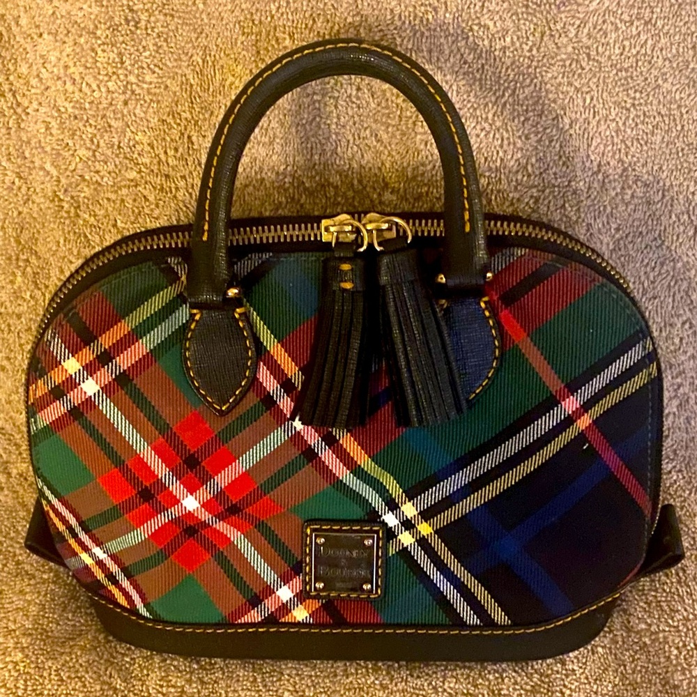 Small Dooney & Bourke plaid handbag